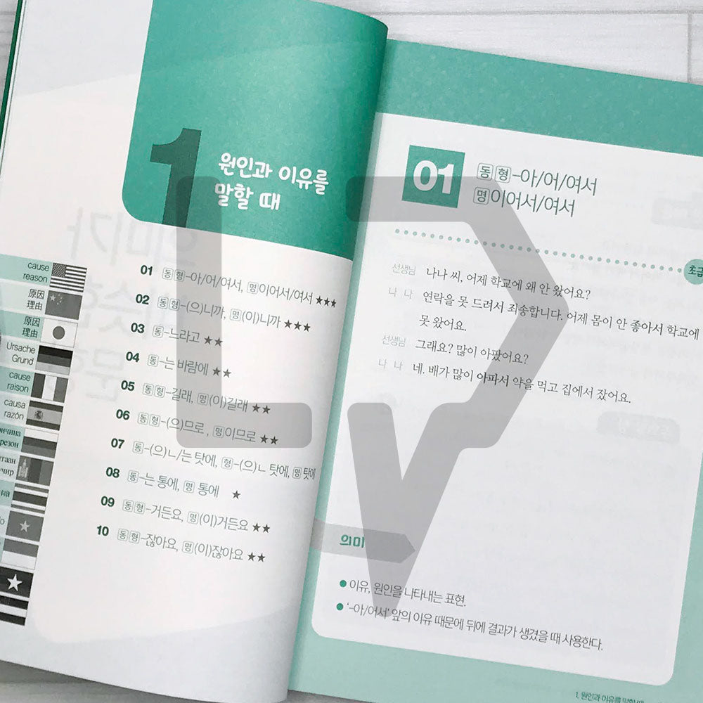 Grammatical Pattern Expressions in Korean 한국어 문법 이렇게 달라요