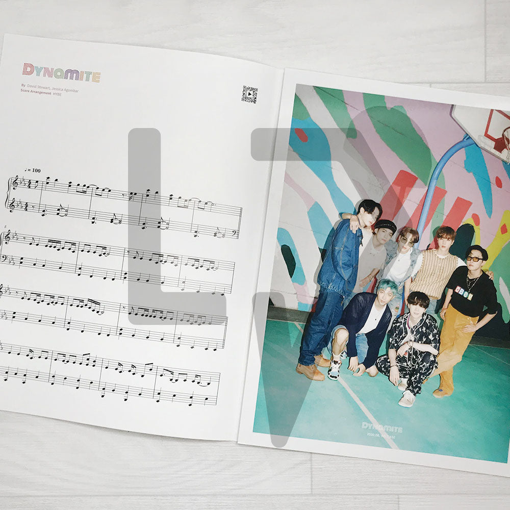 BTS Piano Sheet Music (HYBE Official) - Life Pattern Korea