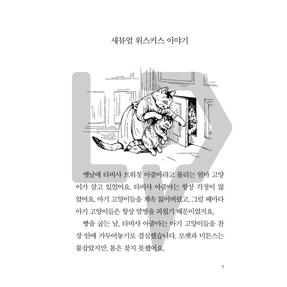 The Tale of Peter Rabbit by Beatrix Potter 피터 래빗 이야기 Vol. 3 - Life Pattern Korea