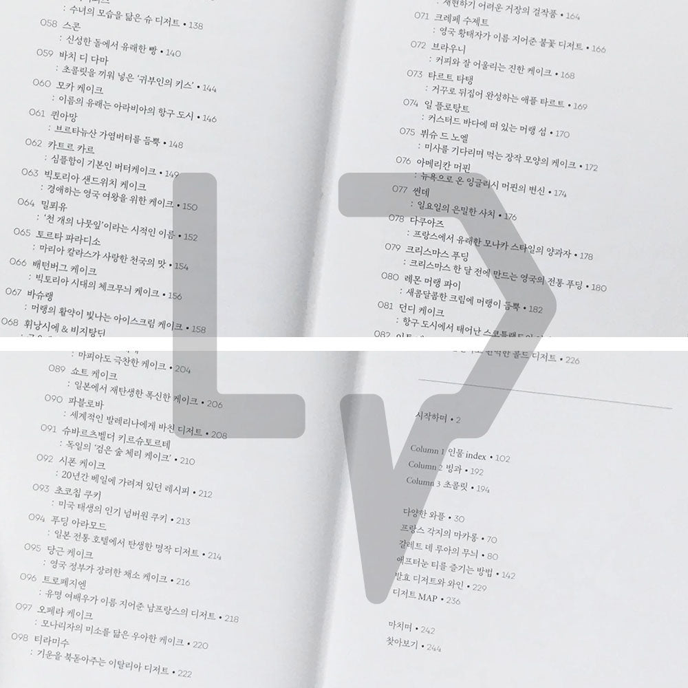 Dessert Dictionary 디저트 사전 - Life Pattern Korea