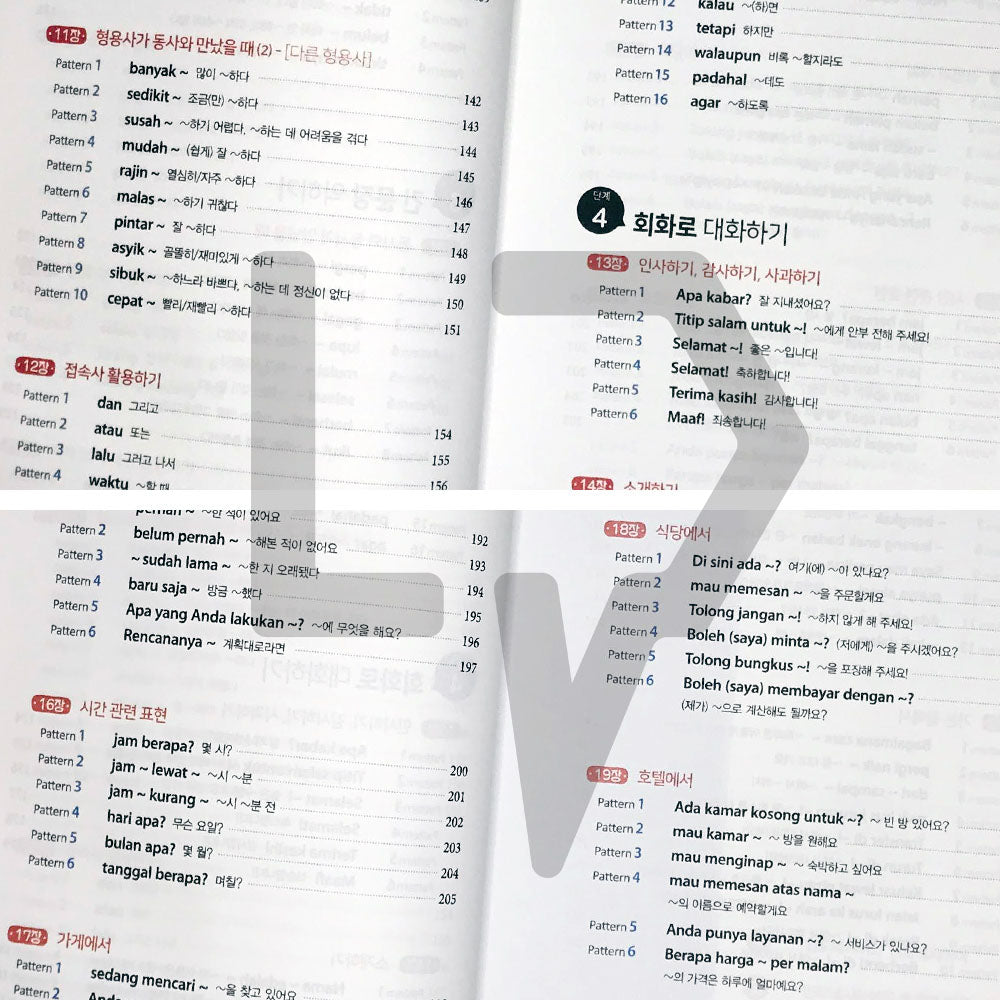 Pattern Rules: The first step in Indonesian 패턴의 법칙 인도네시아어 첫걸음