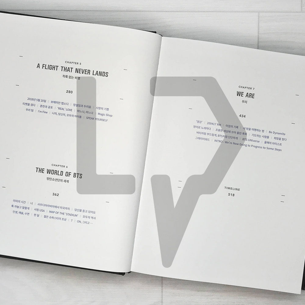 Beyond The Story: 10-Year Record of BTS 비욘드 더 스토리 - Life Pattern Korea