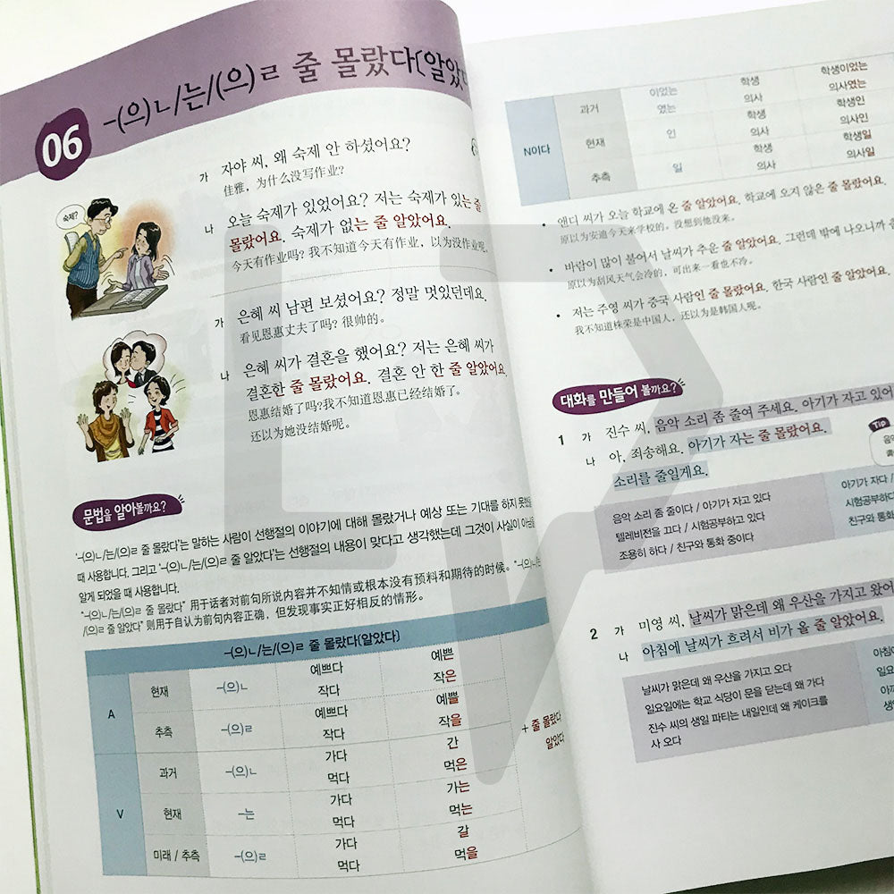 Korean Grammar in Use Intermediate (Chinese) - Life Pattern Korea