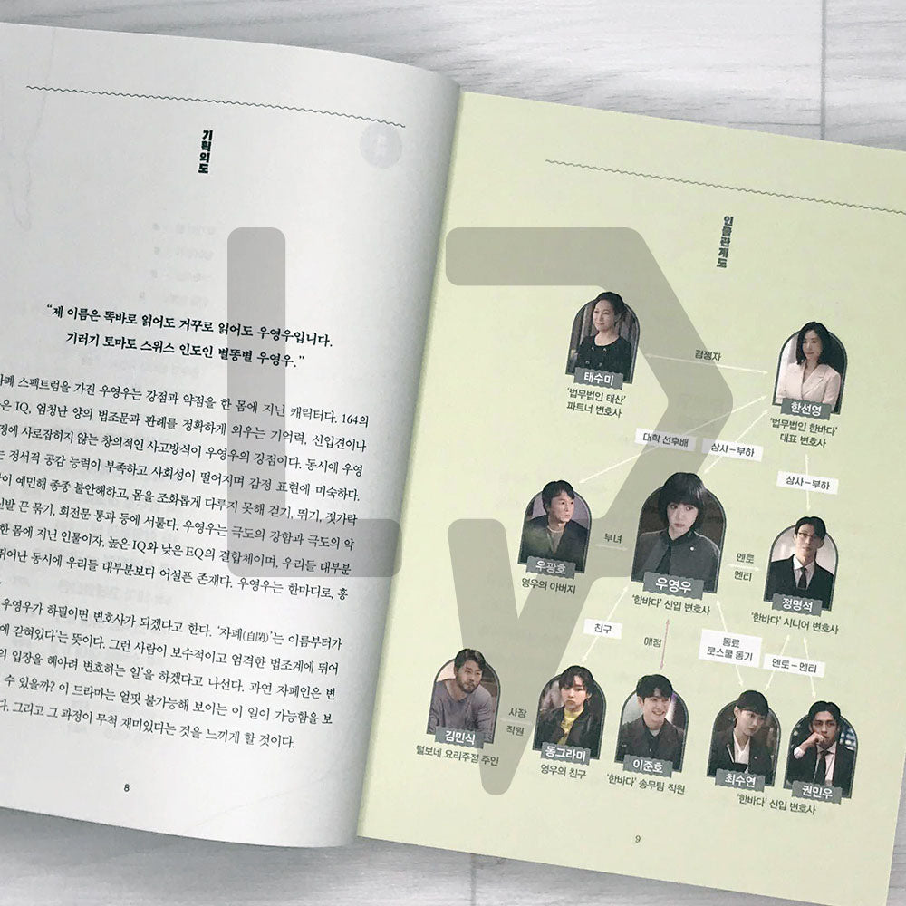 Extraordinary Attorney Woo Script 이상한 변호사 우영우 대본집 Vol. 1 - Life Pattern Korea