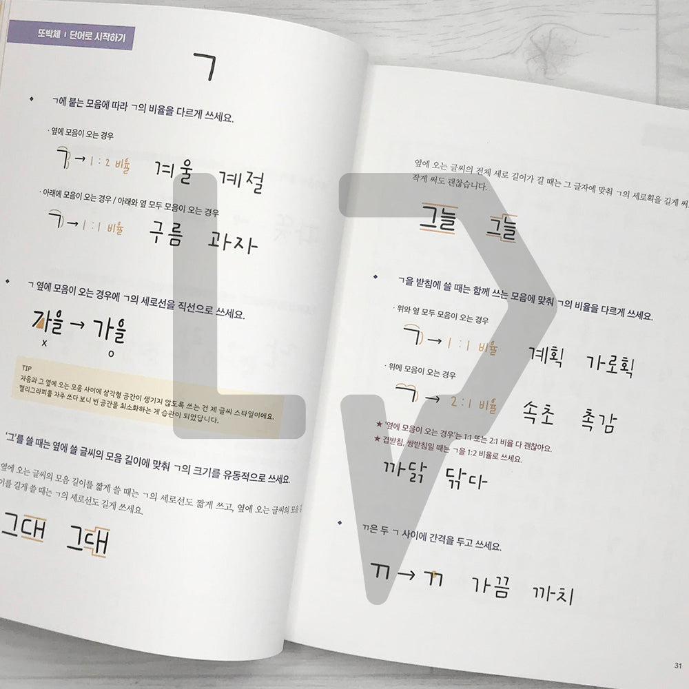 I want to be good at Korean handwriting like Callilove 나도 캘리애처럼 손글씨 잘 쓰고 싶어 (2023 Revised)