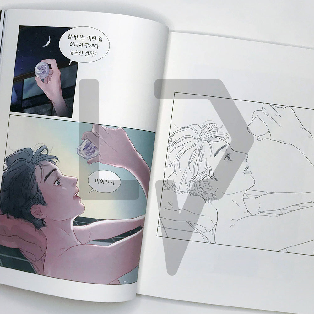 Mystical (Mystique) Coloring Book 신비 컬러링북 - Life Pattern Korea