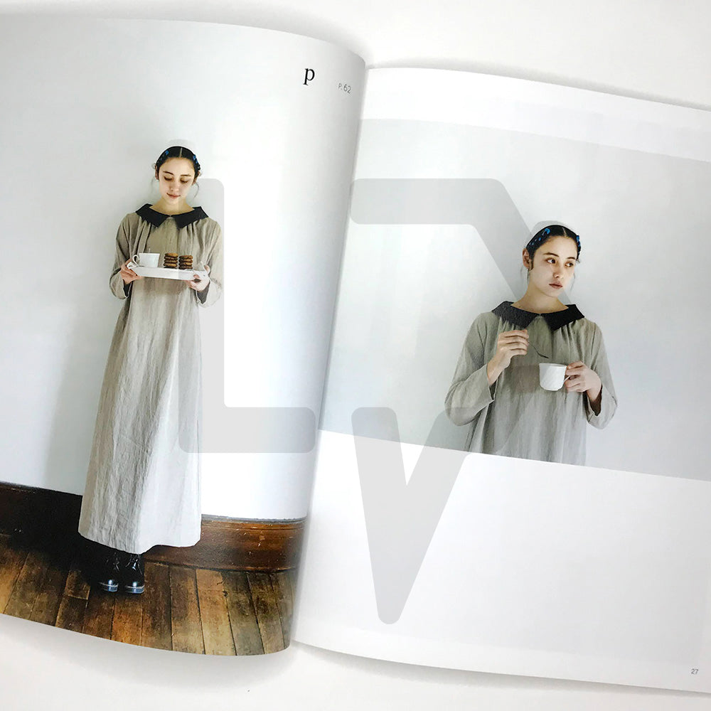 Linen Dresses (Linen No One-Piece) by Hiromi Shibata 입을수록 편안한 리넨 원피스 - Life Pattern Korea