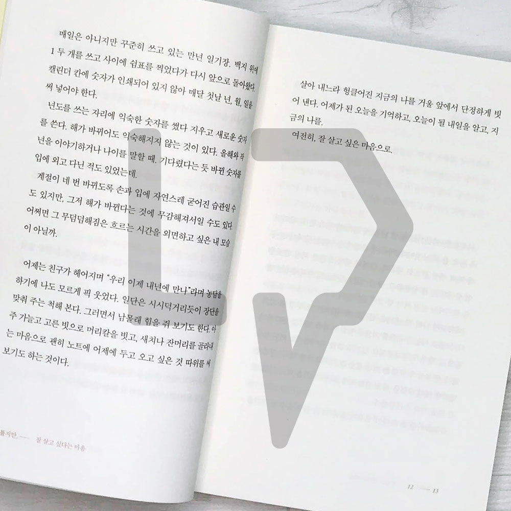 I'm clumsy, but I want to live well 서툴지만, 잘 살고 싶다는 마음