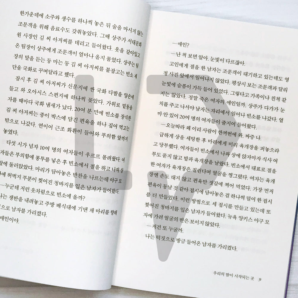 Where our night begins 우리의 밤이 시작되는 곳 - Life Pattern Korea