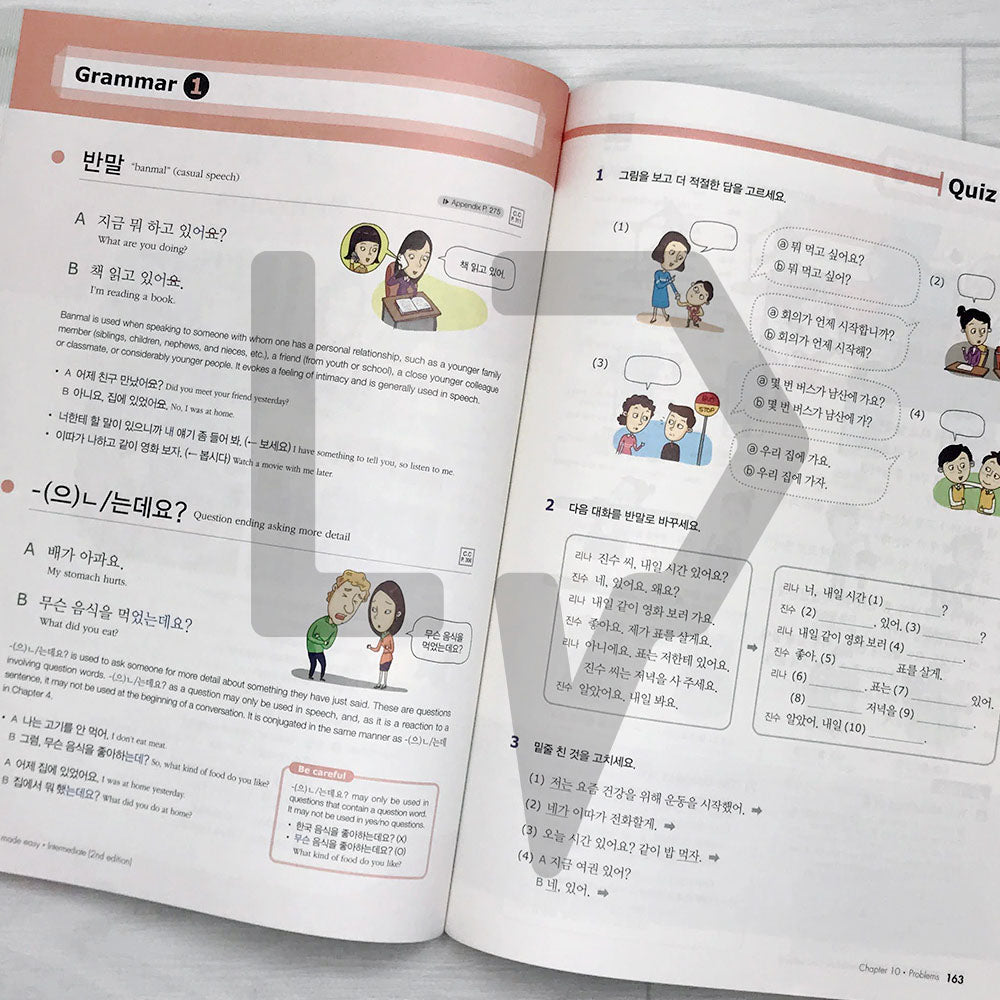Korean Made Easy Intermediate 2nd Edition - Life Pattern Korea