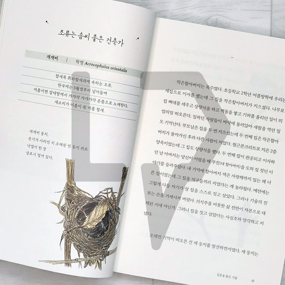 Four Seasons Memory Book 사계절 기억책 - Life Pattern Korea