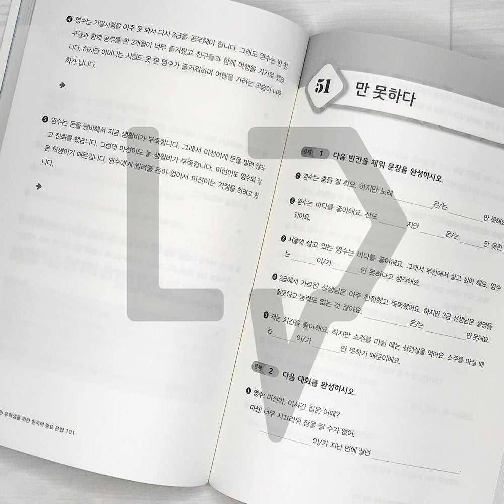 Important Korean Grammar 101 for International Students 외국인 유학생을 위한 한국어 중요문법 101
