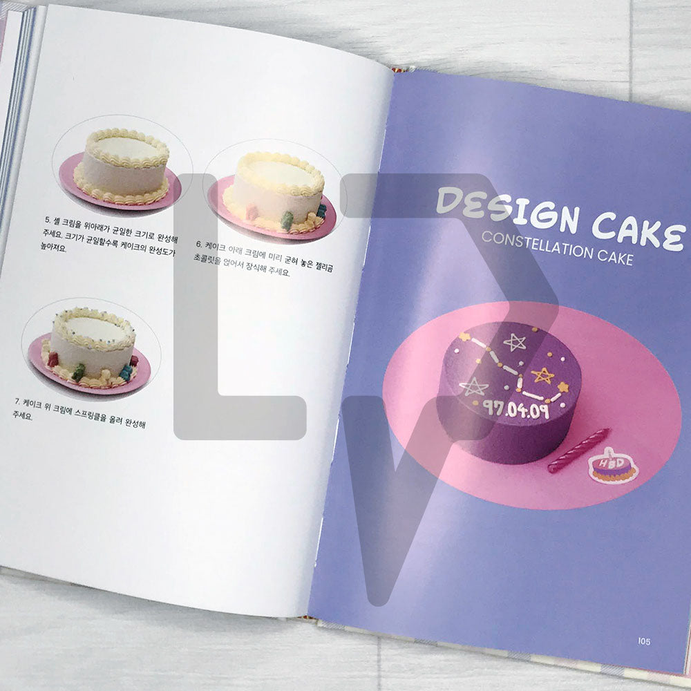 Design Cake Recipes by Turtlehip 디자인 케이크 레시피 - Life Pattern Korea