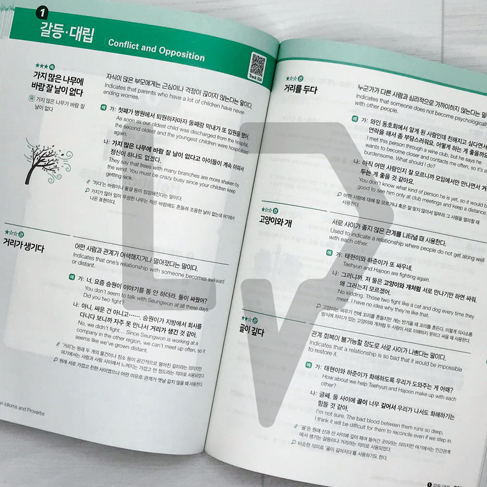 1000 Key Korean Idioms and Proverbs - Life Pattern Korea