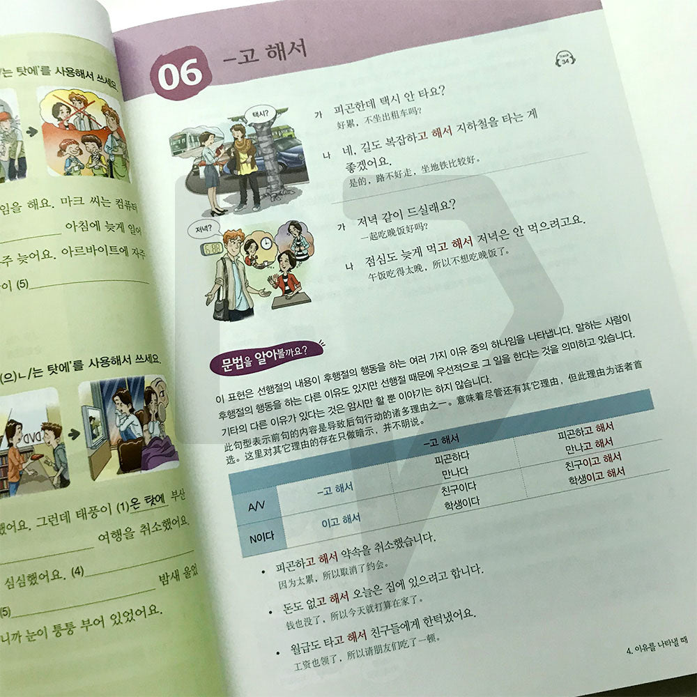Korean Grammar in Use Intermediate (Chinese) - Life Pattern Korea