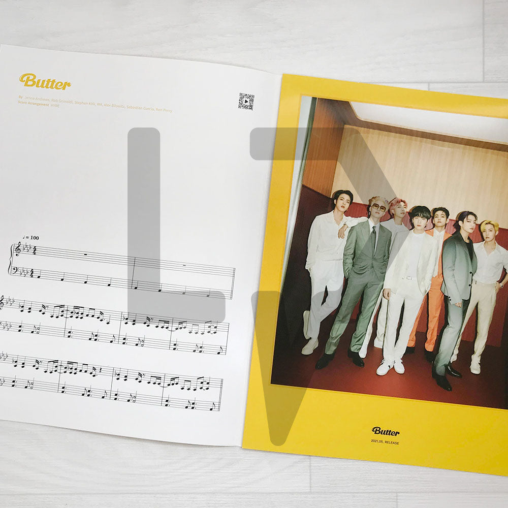 BTS Piano Sheet Music (HYBE Official) - Life Pattern Korea