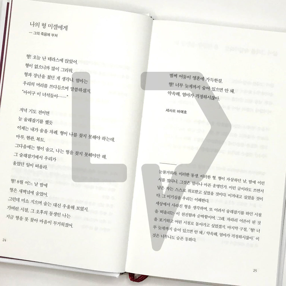 Poetry brings love 시가 사랑을 데리고 온다
