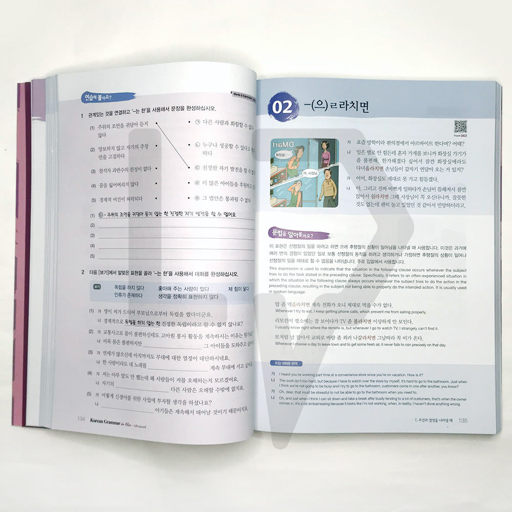 Korean Grammar in Use Advanced (English) - Life Pattern Korea