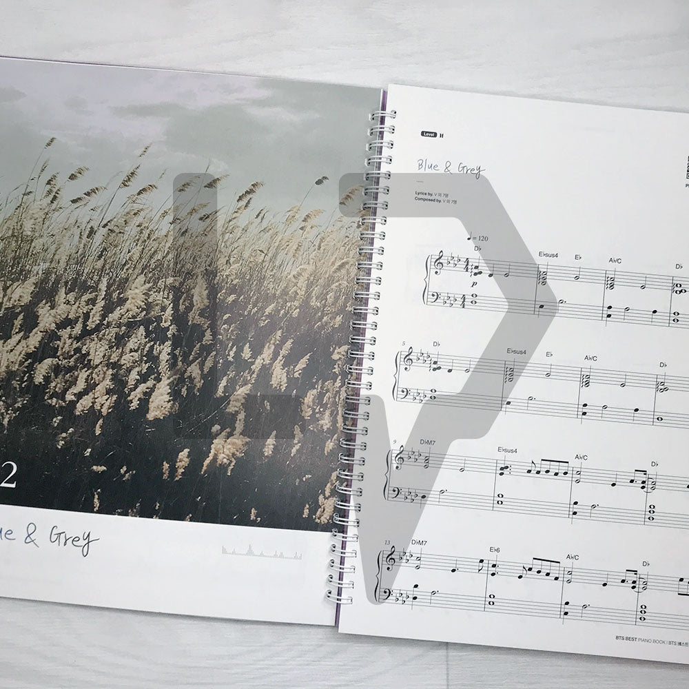 BTS Best Piano Book by DooPiano 두피아노의 BTS 베스트 피아노 연주곡집 - Life Pattern Korea