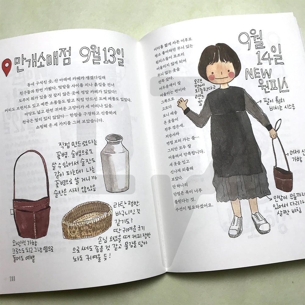 The Things I like today 오늘의 좋아하는 것들 - Life Pattern Korea