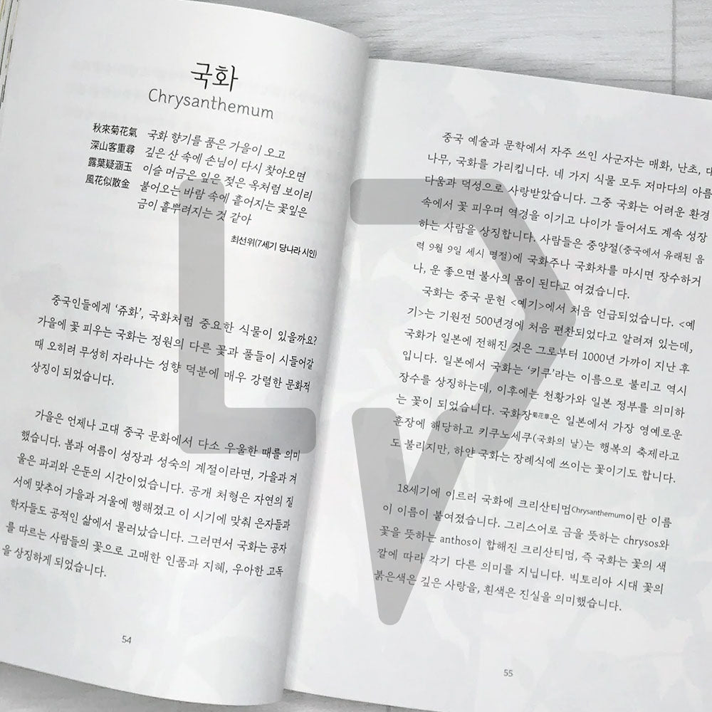 Floriography 꽃말의 탄생 - Life Pattern Korea