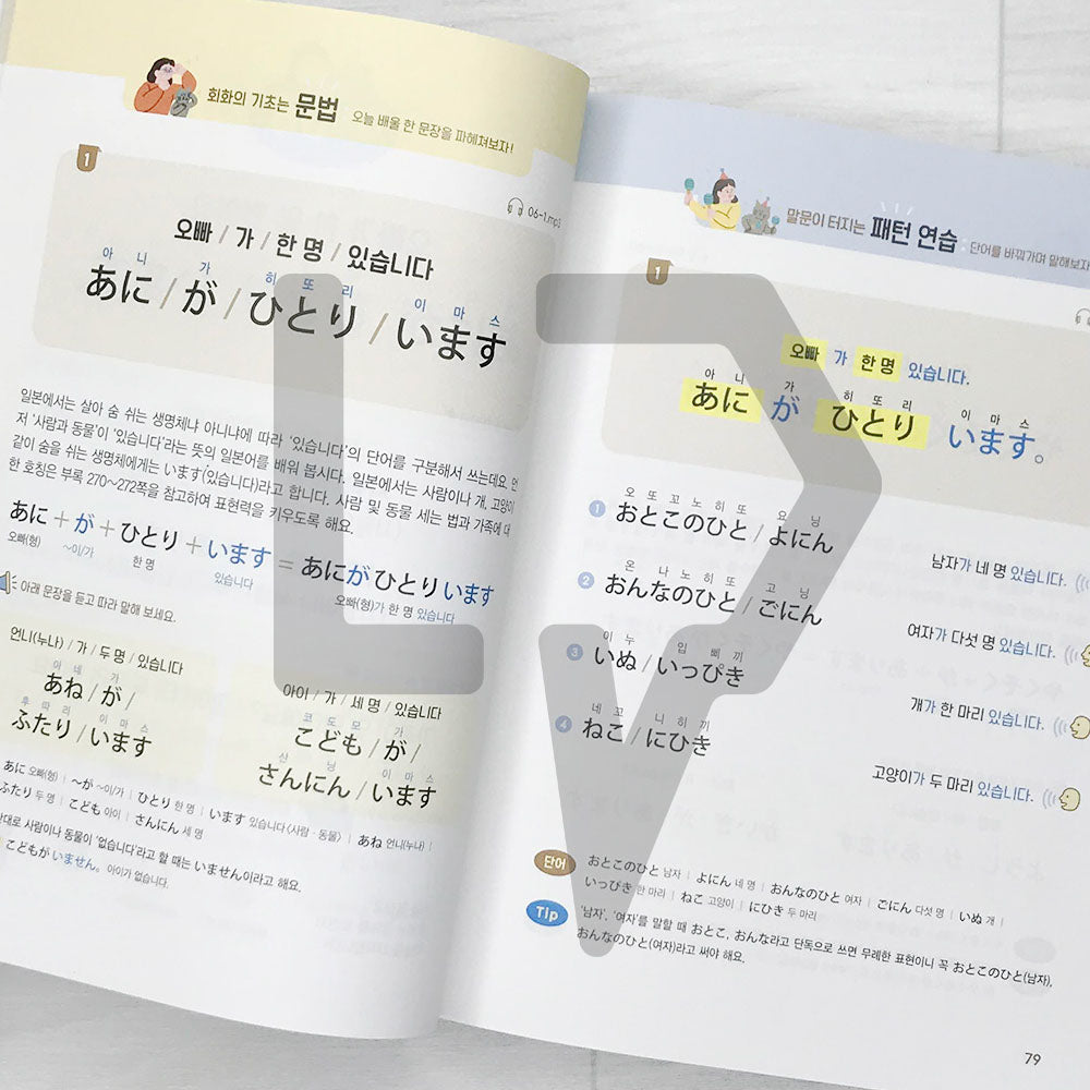 First step in Japanese for 10 hours by Yuhadayo 유하다요의 10시간 일본어 첫걸음 (2023 Revised) - Life Pattern Korea