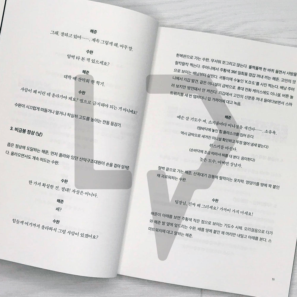 Decision to Leave Script 헤어질 결심 각본 - Life Pattern Korea