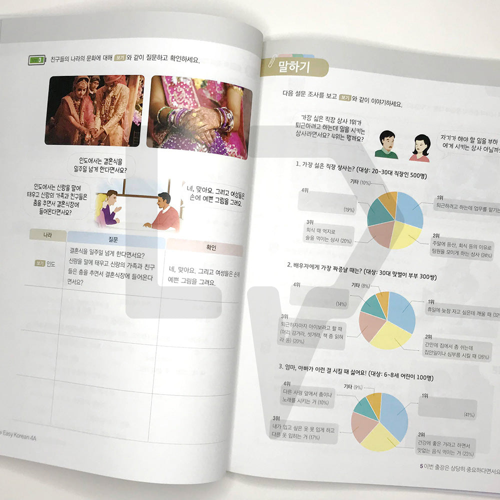 New Easy Korean for foreigners 4A - Life Pattern Korea