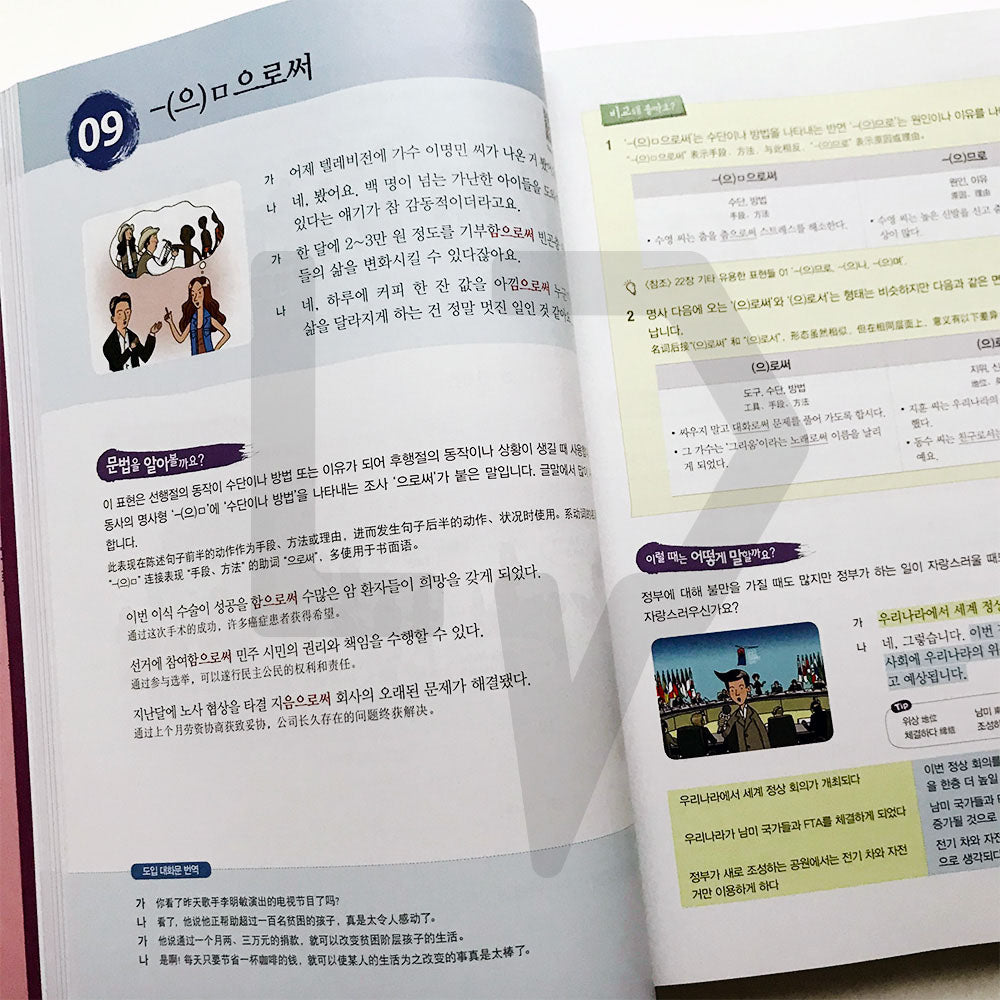 Korean Grammar in Use Advanced (Chinese) - Life Pattern Korea
