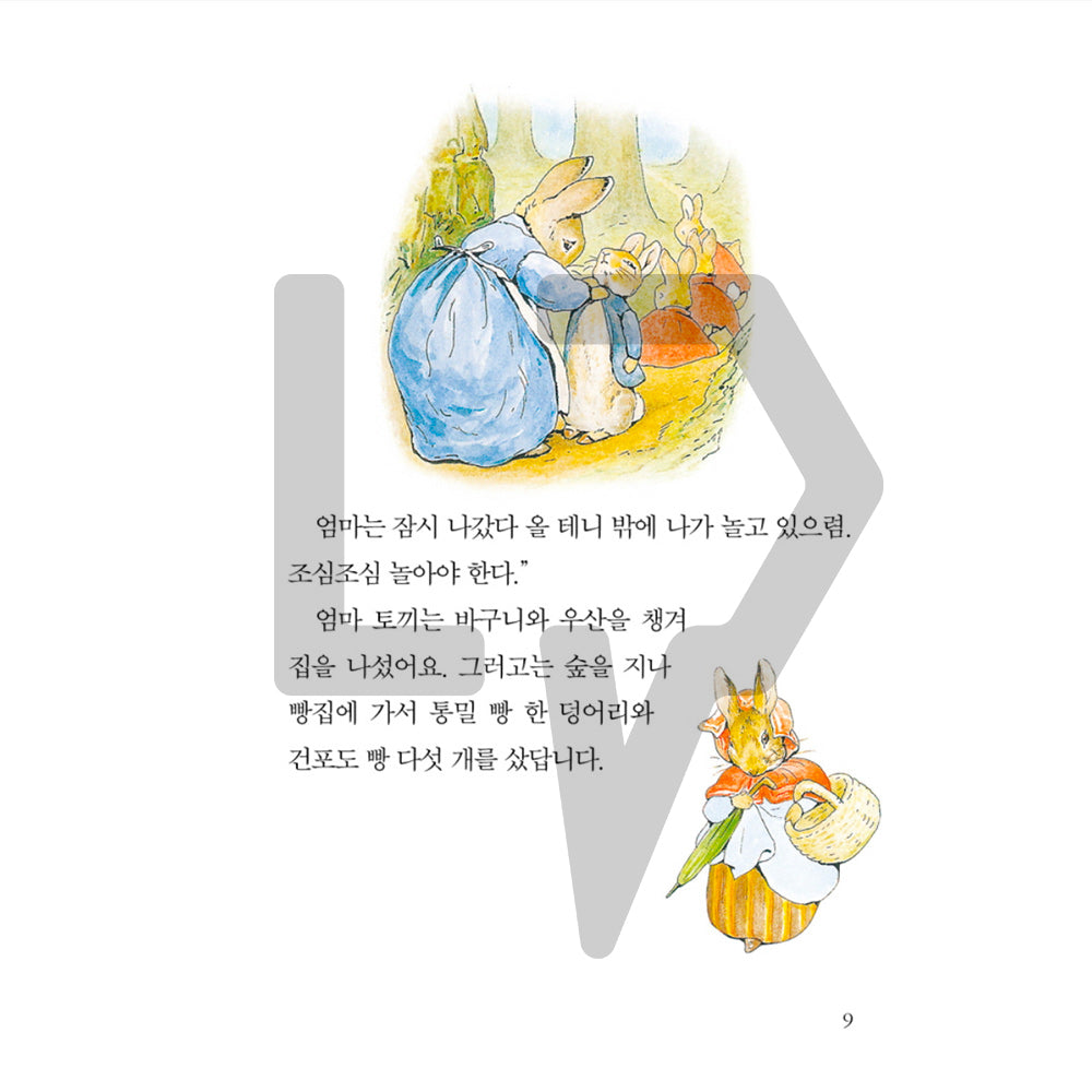 The Tale of Peter Rabbit by Beatrix Potter 피터 래빗 이야기 Vol. 1 - Life Pattern Korea