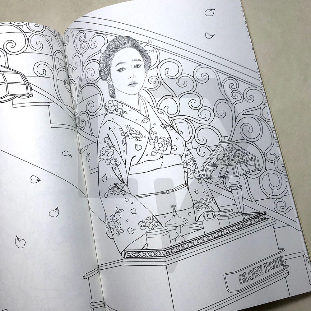 Mr. Sunshine Coloring Book 미스터션샤인 컬러링북 - Life Pattern Korea