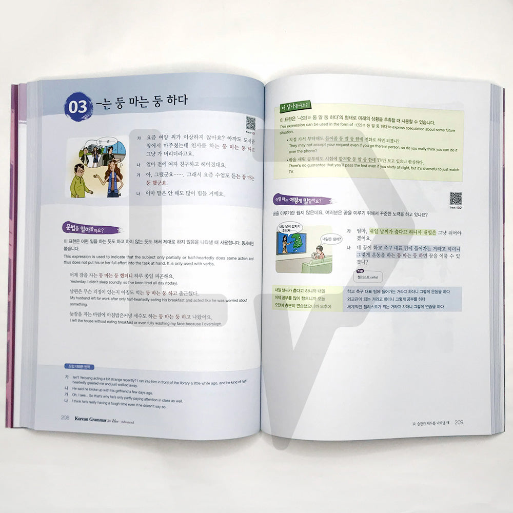Korean Grammar in Use Advanced (English) - Life Pattern Korea