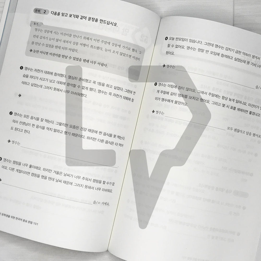 Important Korean Grammar 101 for International Students 외국인 유학생을 위한 한국어 중요문법 101