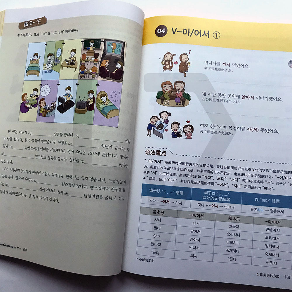 Korean Grammar in Use Beginning (Chinese) - Life Pattern Korea