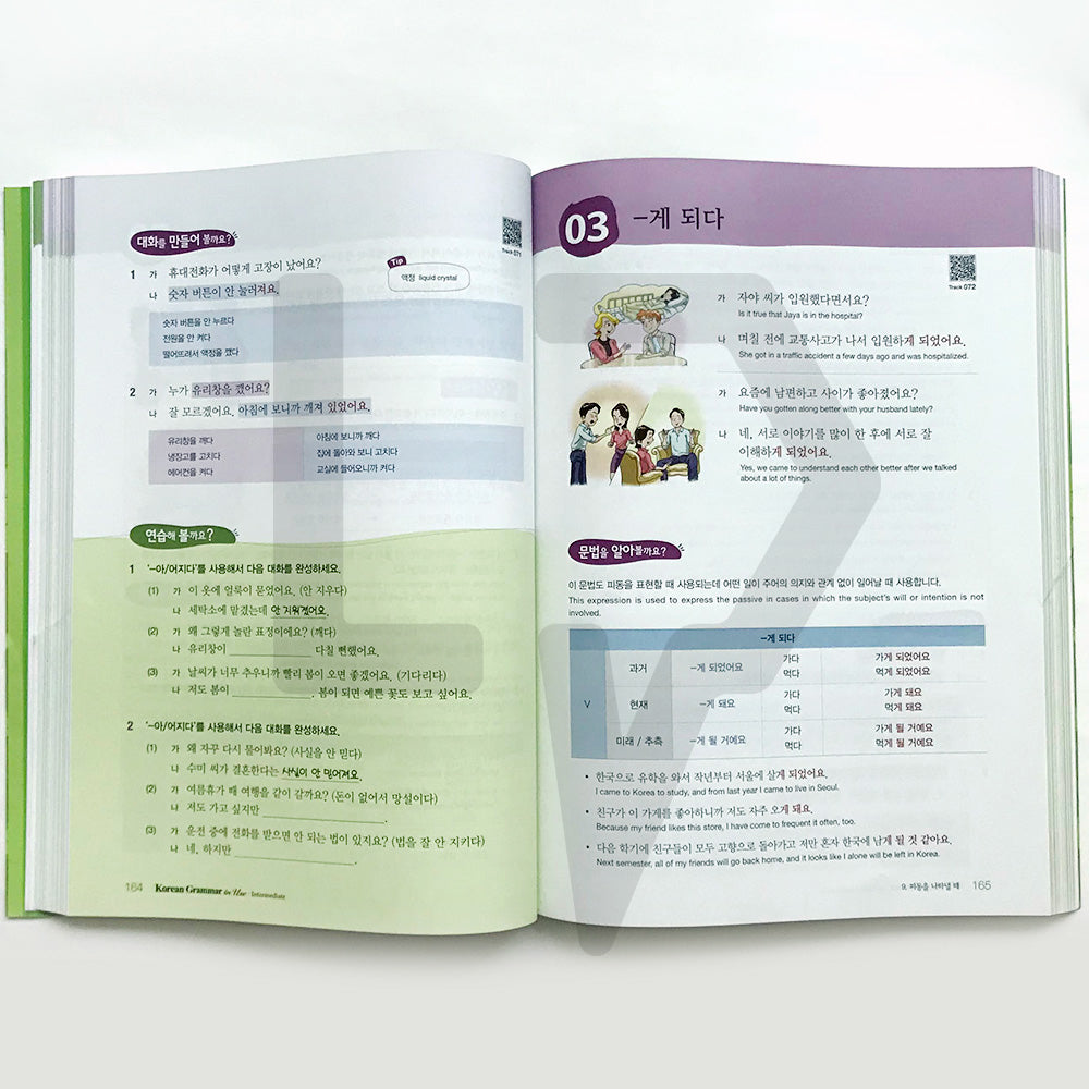 Korean Grammar in Use Intermediate (English) - Life Pattern Korea