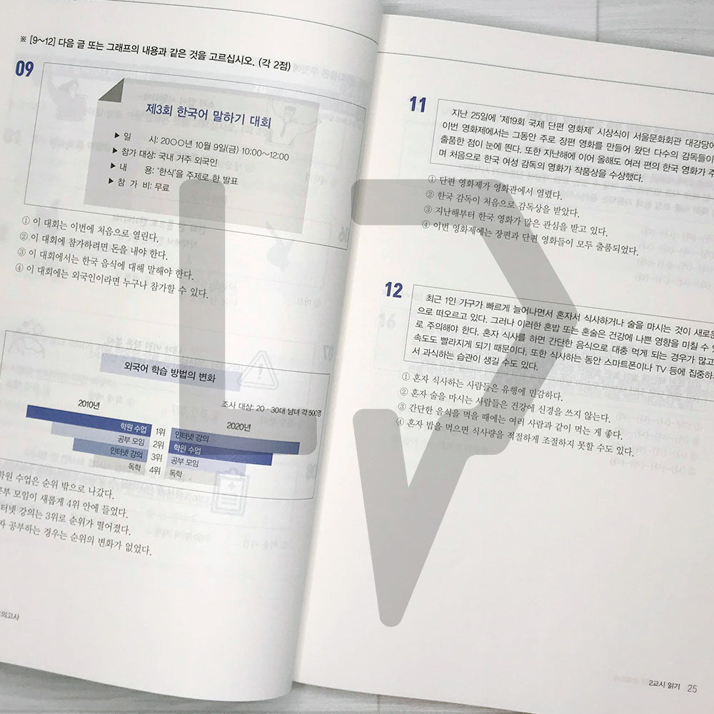 TOPIK 2 Mock Tests 토픽 2 실전 모의고사 (2023)