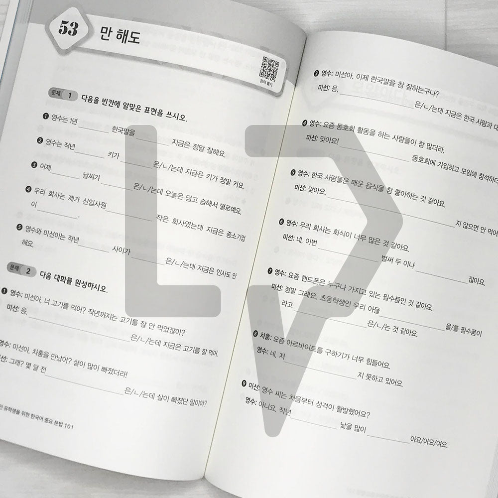 Important Korean Grammar 101 for International Students 외국인 유학생을 위한 한국어 중요문법 101