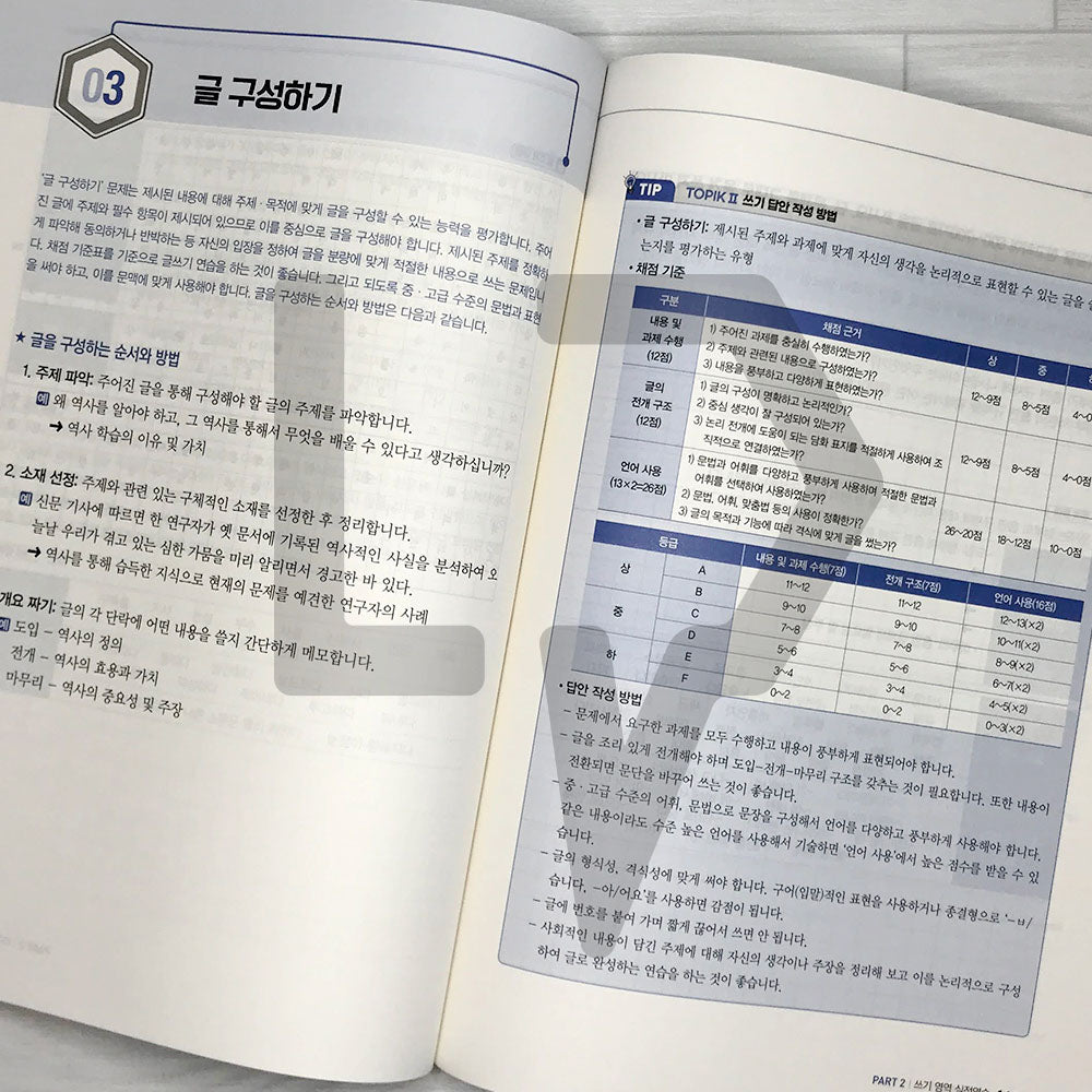 TOPIK 2 Writing 토픽 2 쓰기 (2023)