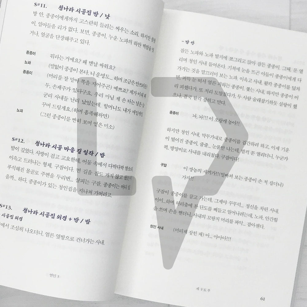 My Dearest (Lover/Yeon-in) Script Book 연인 대본집 Vol. 3