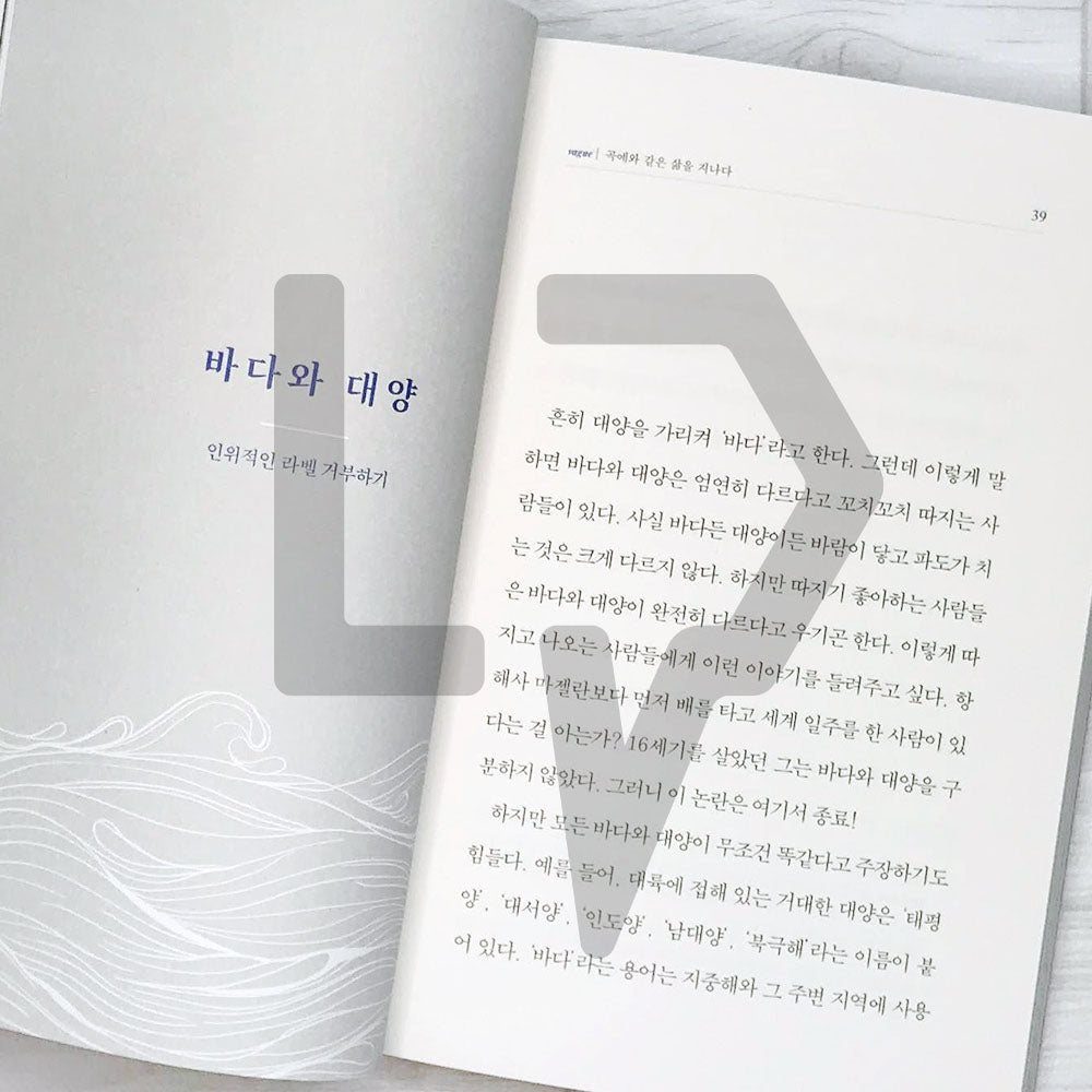 All life flows (Petite philosophie de la Mer) 모든 삶은 흐른다
