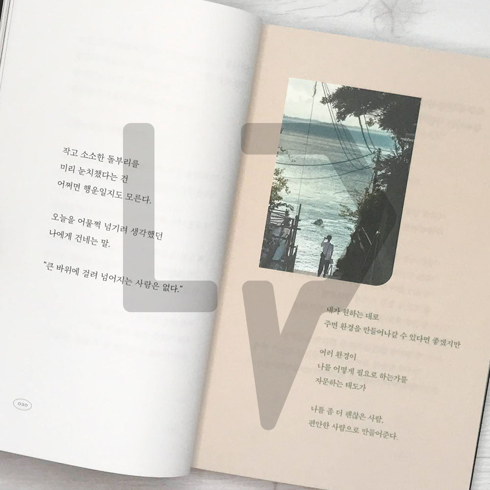 The bright days are waiting for you 눈부시게 빛나는 날들이 너를 기다리고 있어