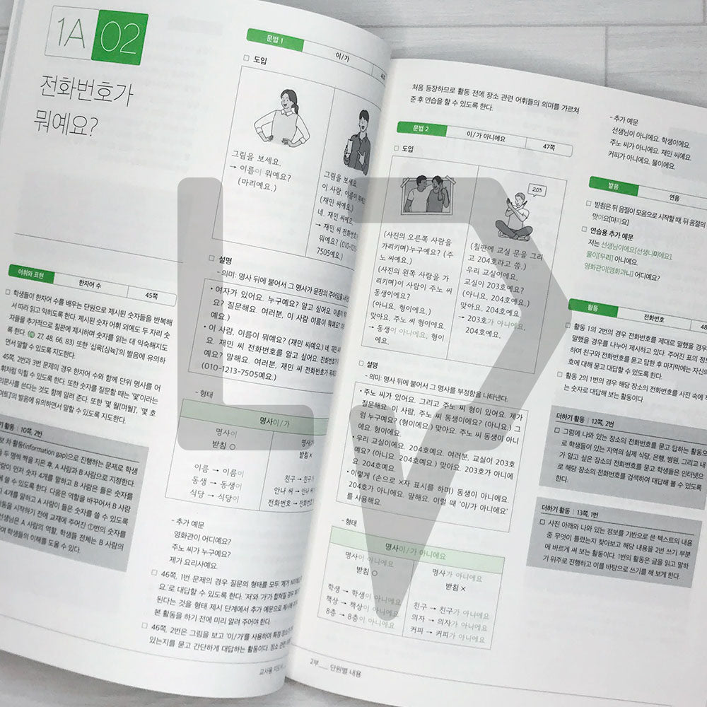 Sejong Korean Teacher's Guide 세종한국어 교사용 지도서 Vol. 1