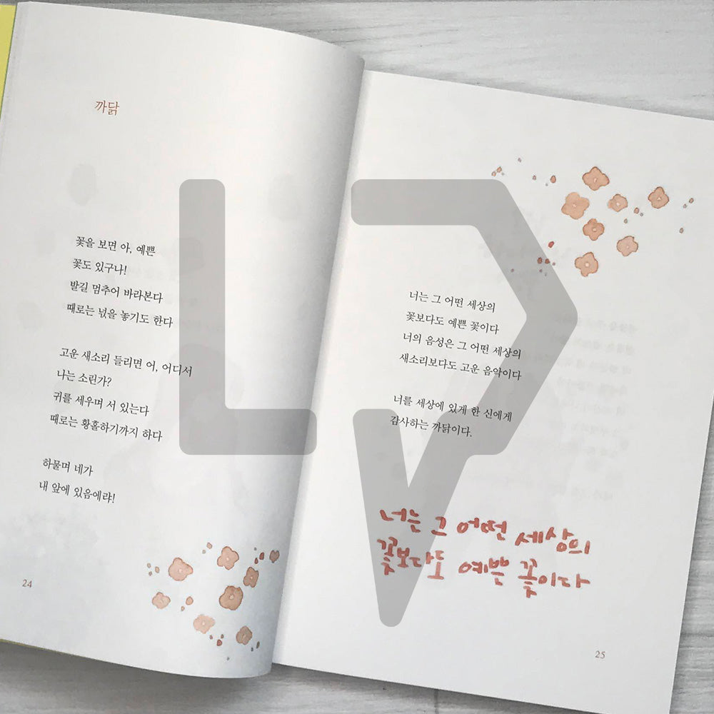 I want to give you the prettiest thought 가장 예쁜 생각을 너에게 주고 싶다 - Life Pattern Korea
