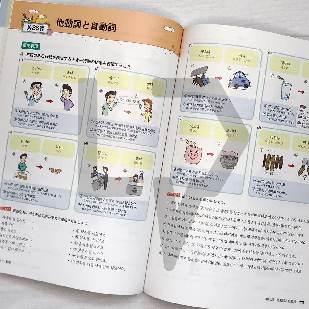 Korean Made Easy Vocabulary (Japanese Ver.) 2nd Edition - Life Pattern Korea