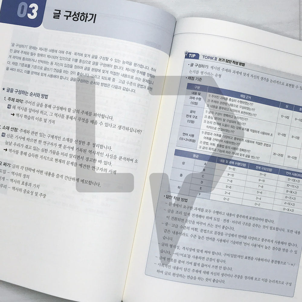 SDEdu TOPIK 2 Writing SD에듀 토픽 2 쓰기 (2024)