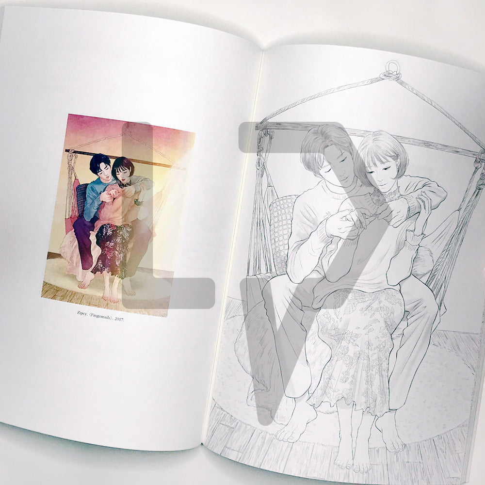 Zipcy Coloring Book Temperature of Love 집시 컬러링북 사랑의 온도 - Life Pattern Korea