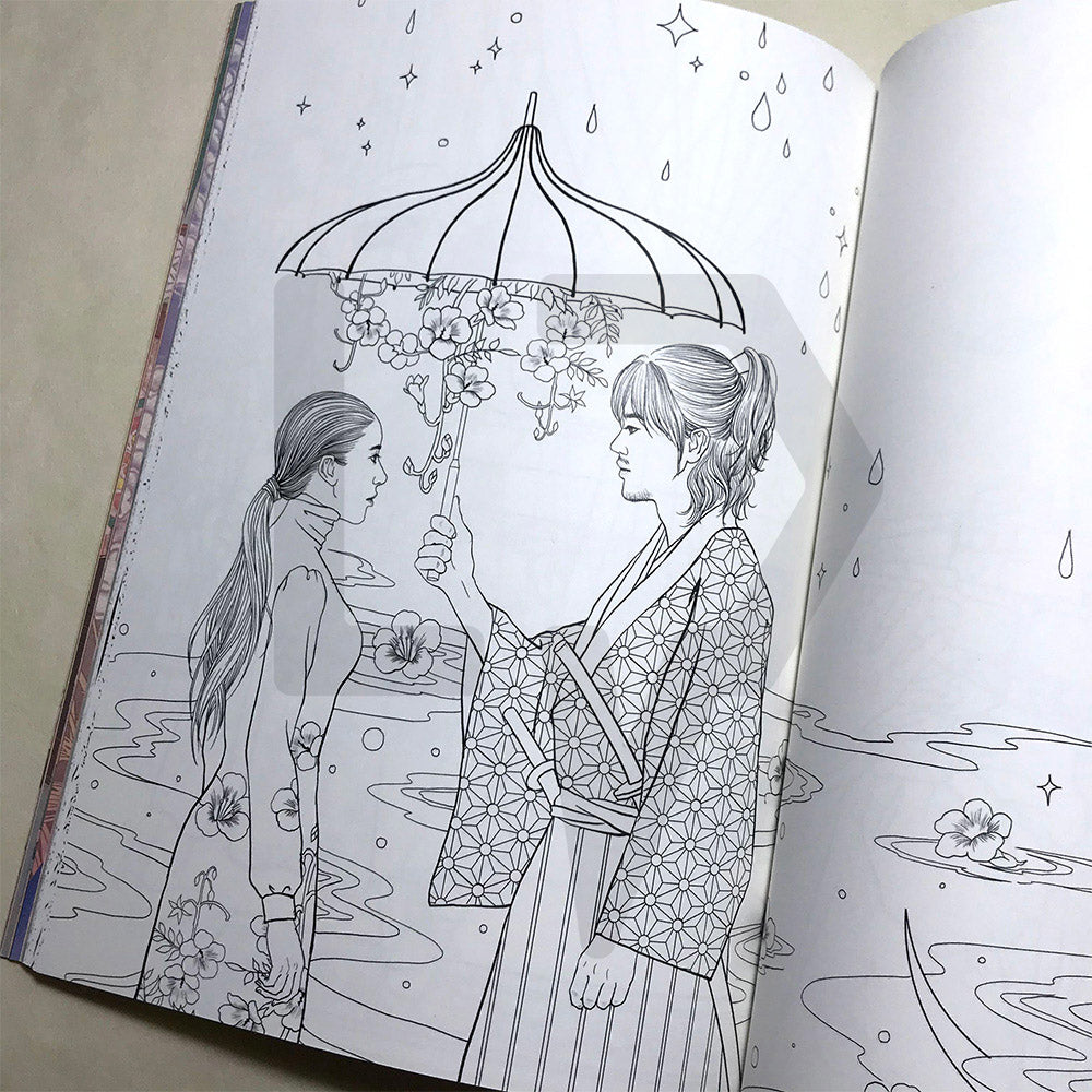 Mr. Sunshine Coloring Book 미스터션샤인 컬러링북 - Life Pattern Korea
