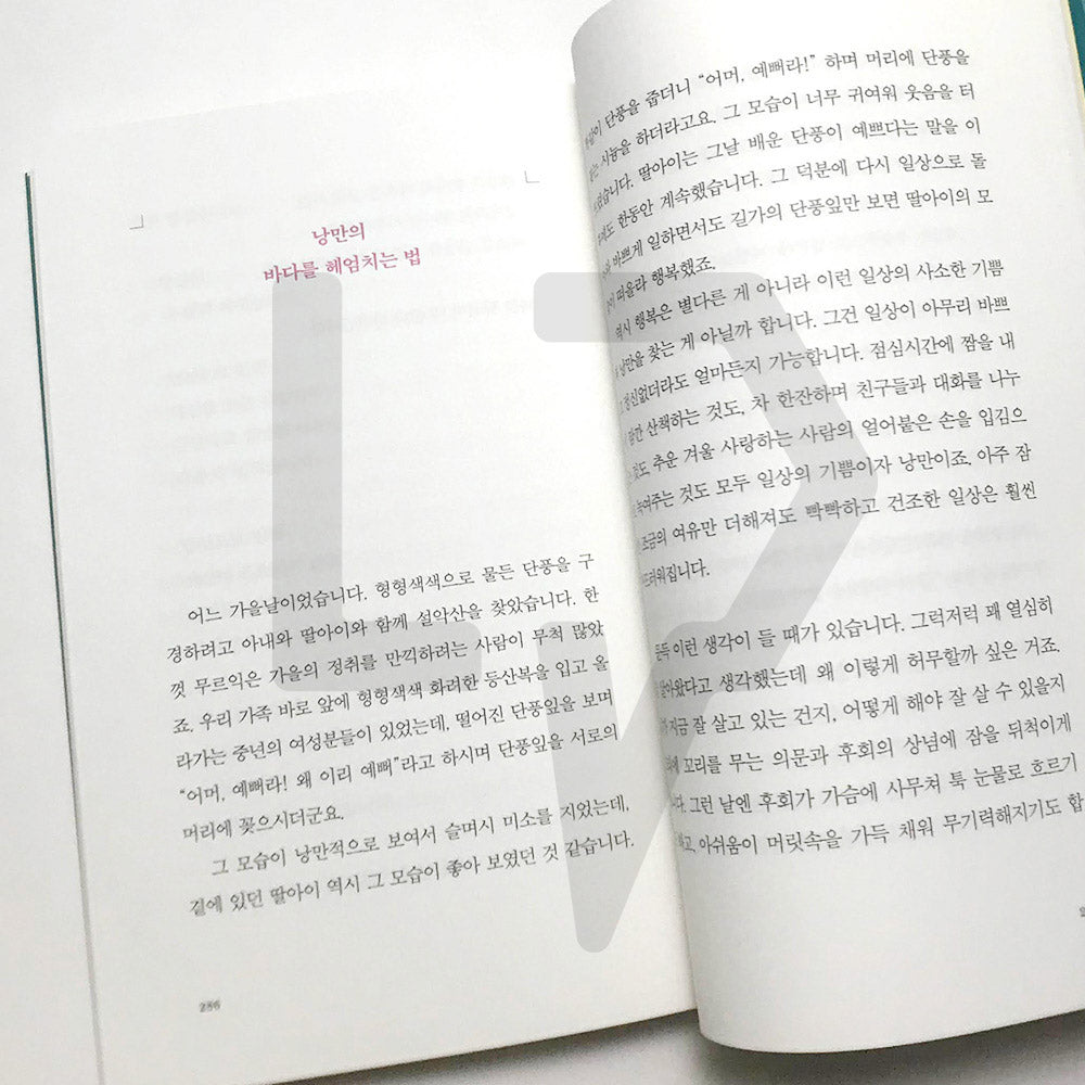 When I don't know what I want either 내가 원하는 것을 나도 모를 때 - Life Pattern Korea