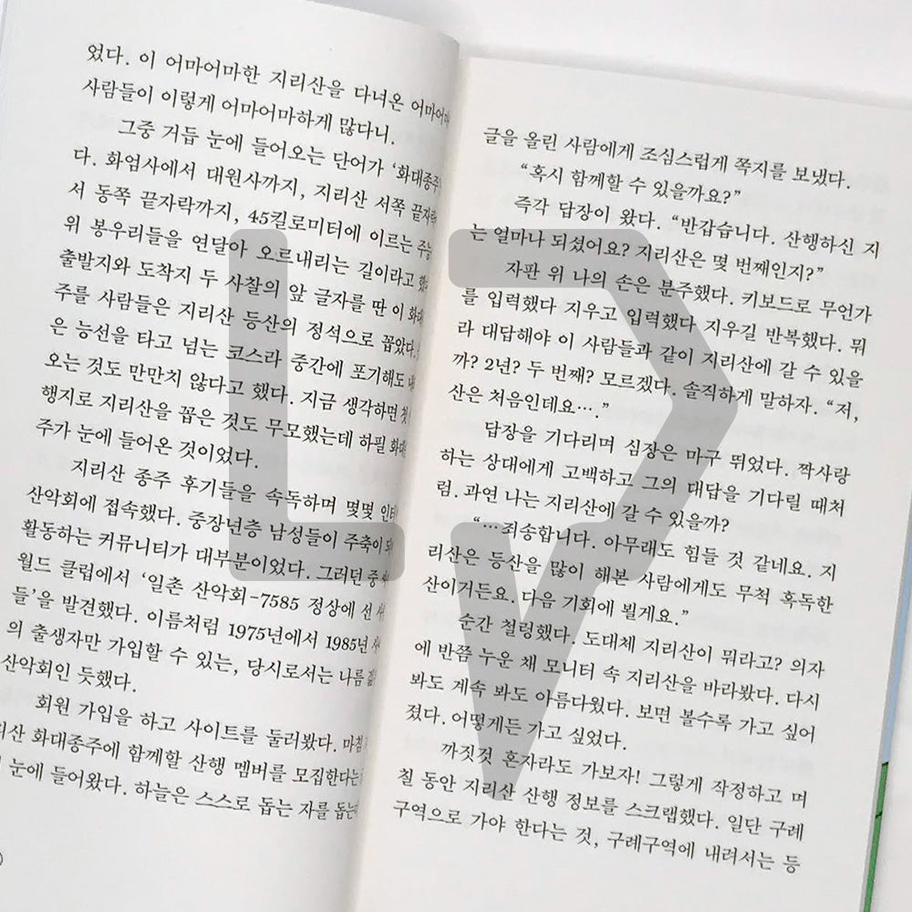 Anyway, Mountain 아무튼, 산 - Life Pattern Korea