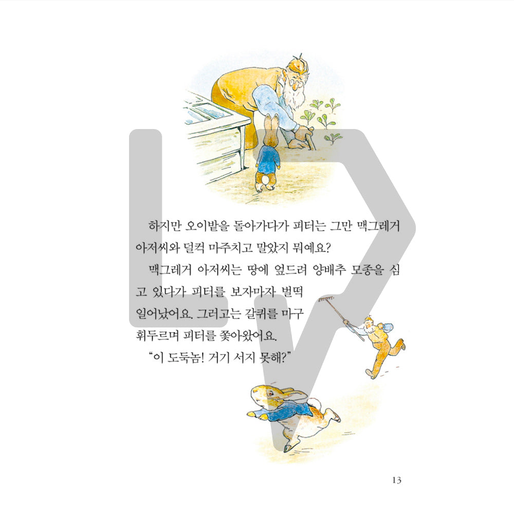 The Tale of Peter Rabbit by Beatrix Potter 피터 래빗 이야기 Vol. 1 - Life Pattern Korea